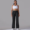 Wide Leg Yoga Pants Push Up Sports Trouser for Women Leggings for Fitness High Waist Lengthen Workout Clothes Gym Sportswear