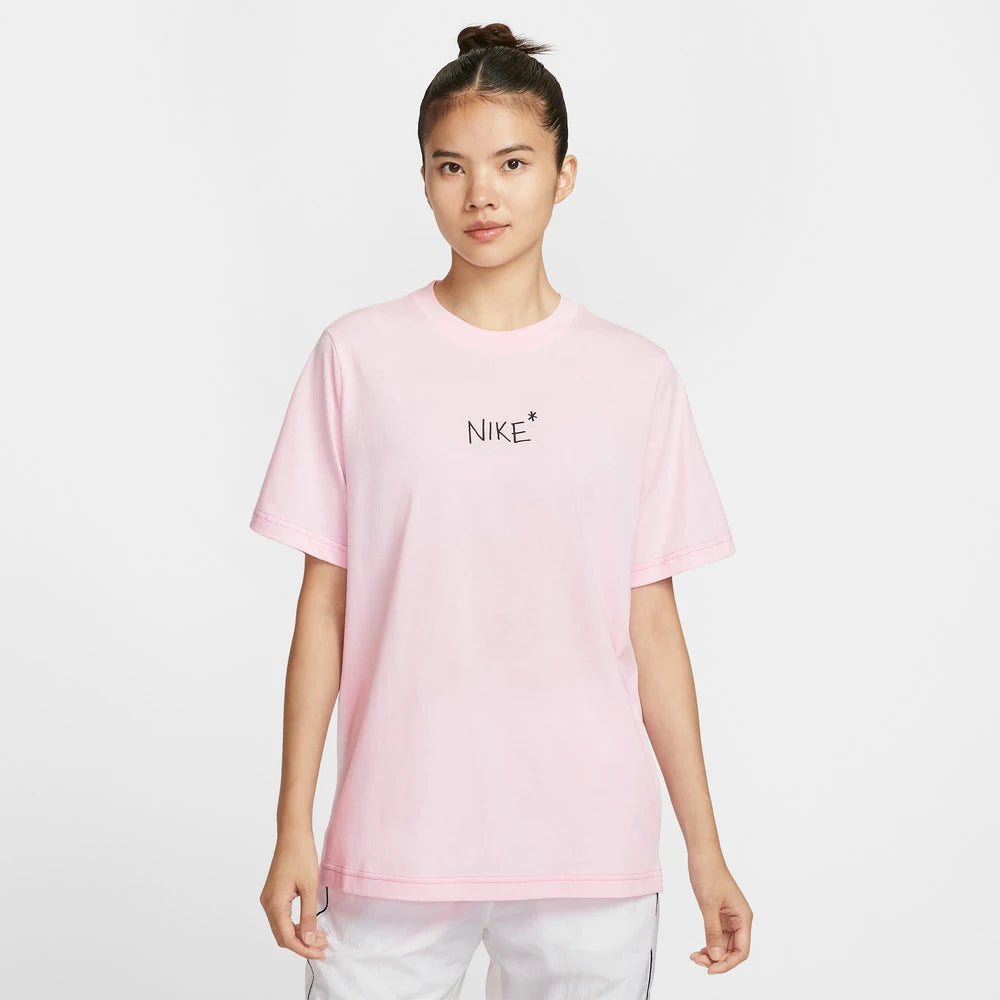 NIKE 2025 Women's AS W NSW SS TEE GCEL Knitted T-shirt II0451-663