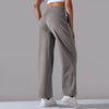 Wide Leg Yoga Pants Push Up Sports Trouser for Women Leggings for Fitness High Waist Lengthen Workout Clothes Gym Sportswear