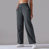 Wide Leg Yoga Pants Push Up Sports Trouser for Women Leggings for Fitness High Waist Lengthen Workout Clothes Gym Sportswear