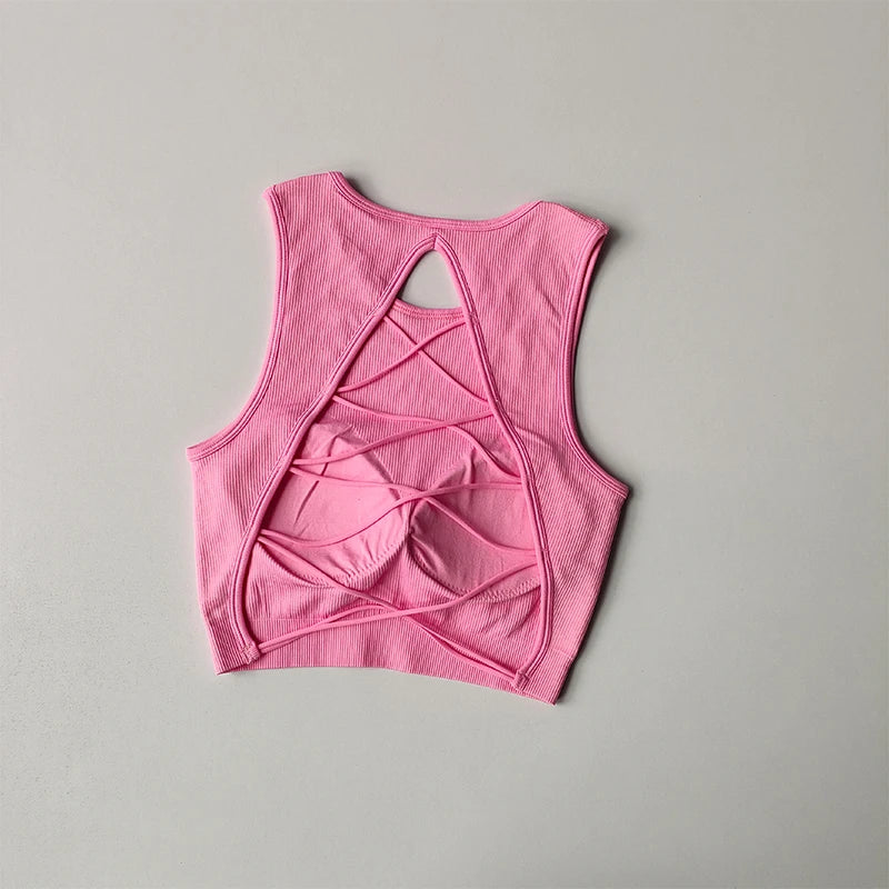 Slim Buttocks with Pleated Sexy Shorts High Waist Peach Buttocks Quick-drying Tight Running Fitness  Sports Bras Thread Shorts