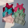 High-intensity Sports Underwear Women Gathering Shock-proof Running Fitness Bra Training Quick-drying Integrated Vest Yoga Suit