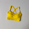 Sports Underwear for Women Thin Shoulder Straps Beautiful Back Shockproof Running Yoga Suit Vest Pilates Training Fitness Bras