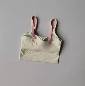 One piece bra, high-strength shockproof running bra, suspenders, backless Fitness Yoga bra