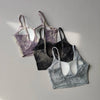 Tie-dye Sports Underwear Women Gather to Run Shock-proof Yoga Fitness Bra Outside Wearing Beautiful Back Straps Pilates Vest