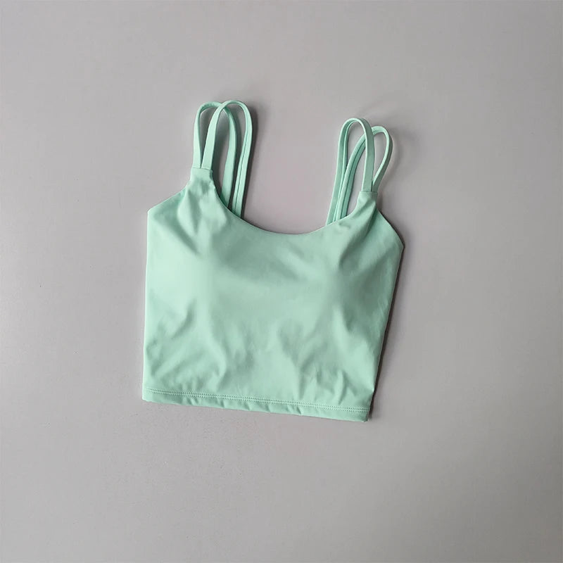 Fixed Integrated Shock-absorbing Quick Drying bra
