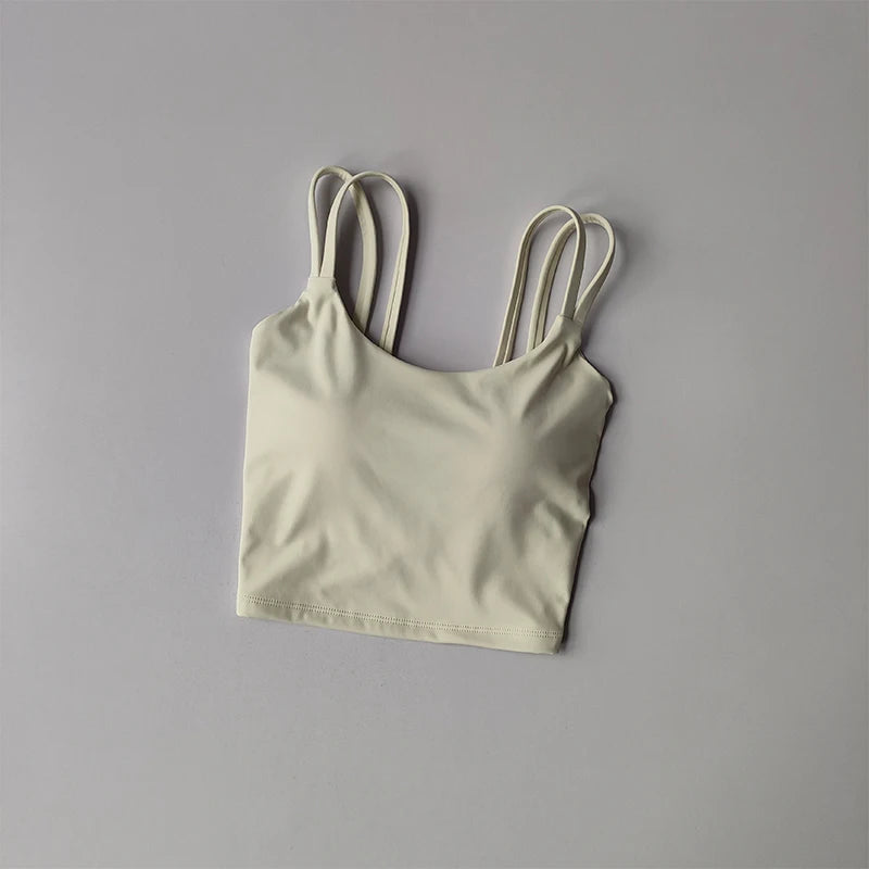 Fixed Integrated Shock-absorbing Quick Drying bra
