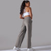 Wide Leg Yoga Pants Push Up Sports Trouser for Women Leggings for Fitness High Waist Lengthen Workout Clothes Gym Sportswear