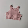 High-intensity Sports Underwear Women Gathering Shock-proof Running Fitness Bra Training Quick-drying Integrated Vest Yoga Suit