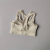 Fake Two-piece High-intensity Integrated Sports Underwear Shock-proof Fitness Bra Training Yoga Top Pilates Vest Summer