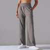 Wide Leg Yoga Pants Push Up Sports Trouser for Women Leggings for Fitness High Waist Lengthen Workout Clothes Gym Sportswear