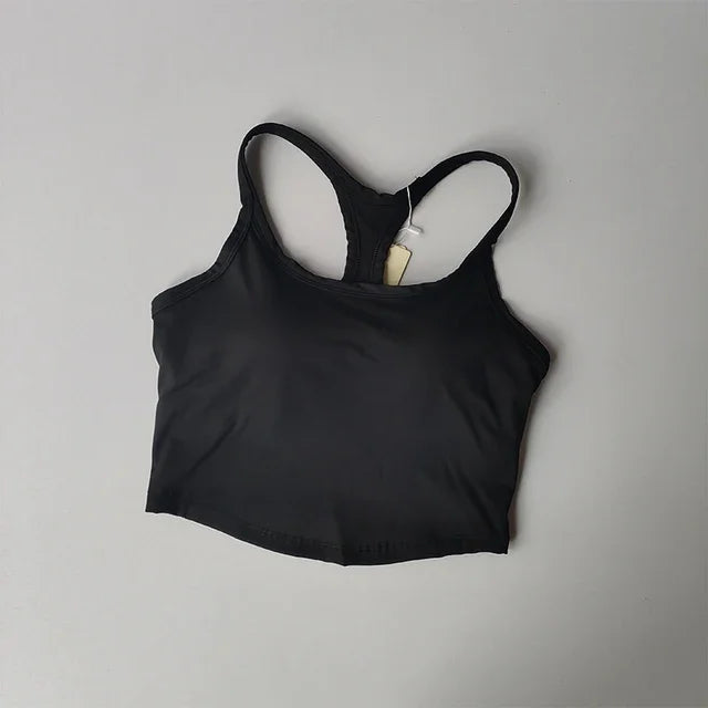 Integrated Back Yoga Underwear Female Professional Pilates Training Sports Bra Running Fitness Camisole Vest
