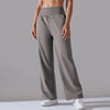 Wide Leg Yoga Pants Push Up Sports Trouser for Women Leggings for Fitness High Waist Lengthen Workout Clothes Gym Sportswear