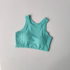 High-intensity Sports Underwear Women Gathering Shock-proof Running Fitness Bra Training Quick-drying Integrated Vest Yoga Suit