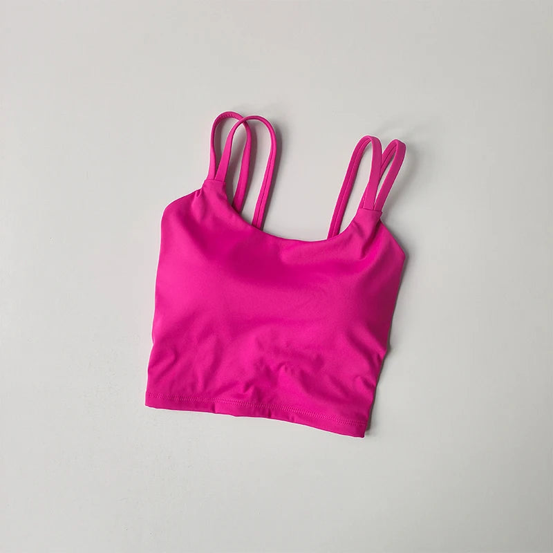 Fixed Integrated Shock-absorbing Quick Drying bra