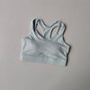 Fake Two-piece High-intensity Integrated Sports Underwear Shock-proof Fitness Bra Training Yoga Top Pilates Vest Summer