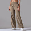 Wide Leg Yoga Pants Push Up Sports Trouser for Women Leggings for Fitness High Waist Lengthen Workout Clothes Gym Sportswear