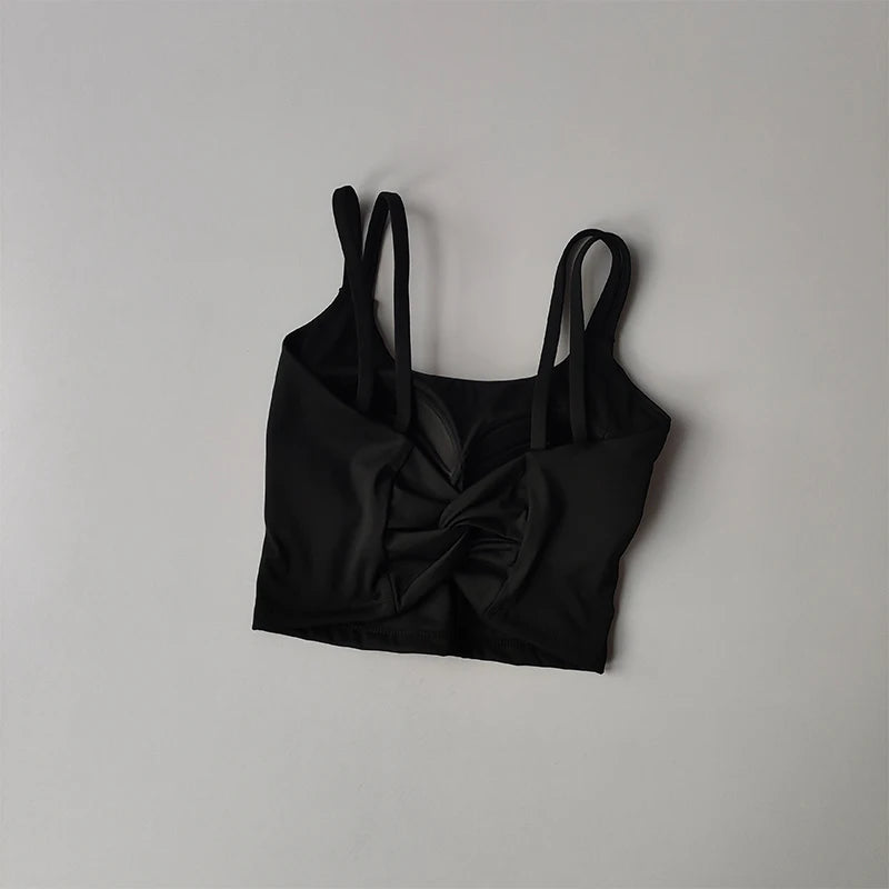 Fixed Integrated Shock-absorbing Quick Drying bra