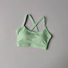 Sports Underwear for Women Thin Shoulder Straps Beautiful Back Shockproof Running Yoga Suit Vest Pilates Training Fitness Bras